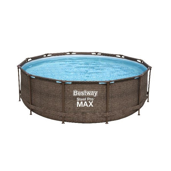 Bestway Zwembad | Bestway | Frame | Ø 366 x 76 cm (Incl. filterpomp, Rotan) 7020024154 K170115467 - 1