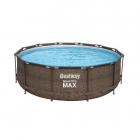 Bestway Zwembad | Bestway | Frame | Ø 366 x 76 cm (Incl. filterpomp, Rotan) 7020024154 K170115467 - 1