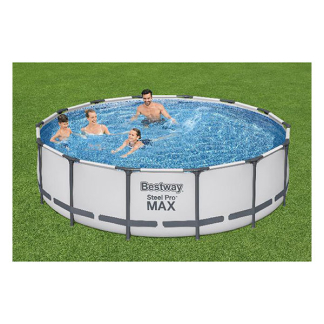 Bestway Zwembad | Bestway | Frame | Ø 427 x 107 cm (Incl. filterpomp, zwembadtrap en afdekhoes) 7020024165 K170106305 - 6