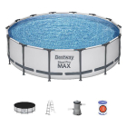 Bestway Zwembad | Bestway | Frame | Ø 427 x 107 cm (Incl. filterpomp, zwembadtrap en afdekhoes) 7020024165 K170106305 - 2