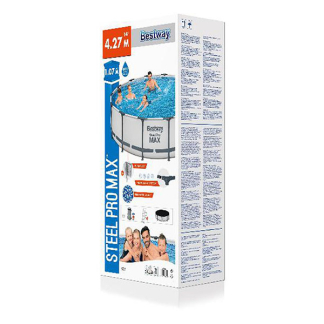 Bestway Zwembad | Bestway | Frame | Ø 427 x 107 cm (Incl. filterpomp, zwembadtrap en afdekhoes) 7020024165 K170106305 - 3