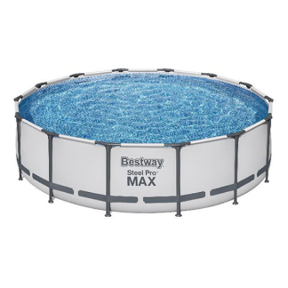 Bestway Zwembad | Bestway | Frame | Ø 427 x 107 cm (Incl. filterpomp, zwembadtrap en afdekhoes) 7020024165 K170106305