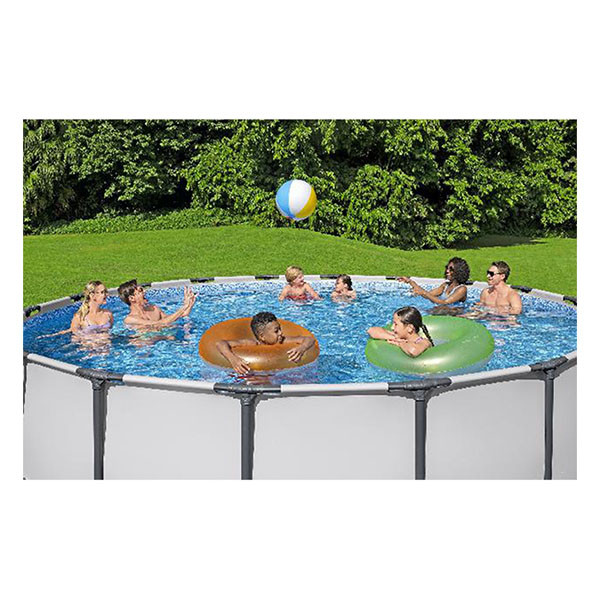 Bestway Zwembad | Bestway | Frame | Ø 427 x 122 cm (Incl. filterpomp, zwembadtrap en afdekhoes) 7020024019 K170106309 - 8