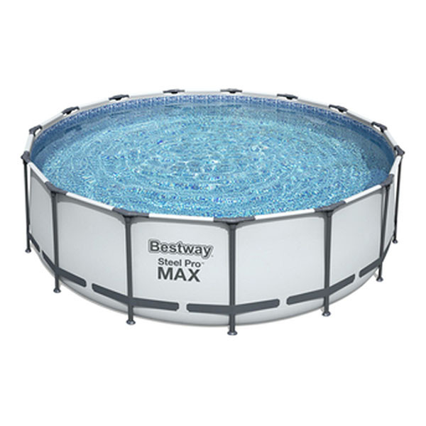 Bestway Zwembad | Bestway | Frame | Ø 427 x 122 cm (Incl. filterpomp, zwembadtrap en afdekhoes) 7020024019 K170106309 - 1