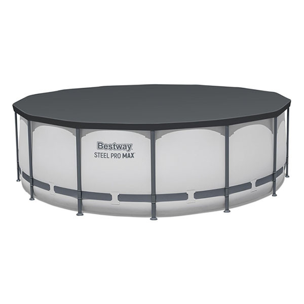 Bestway Zwembad | Bestway | Frame | Ø 427 x 122 cm (Incl. filterpomp, zwembadtrap en afdekhoes) 7020024185 K170106308 - 2