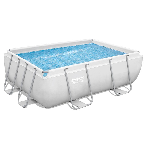 Bestway Zwembad | Bestway | Frame | 282 x 196 x 84 cm (Incl. chloordispenser en filterpomp) 7020024132 K170115469 - 1