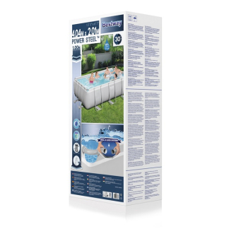 Bestway Zwembad | Bestway | Frame | 404 x 201 x 100 cm (Incl. chloordispenser en filterpomp) 7020024094 K170115470 - 2