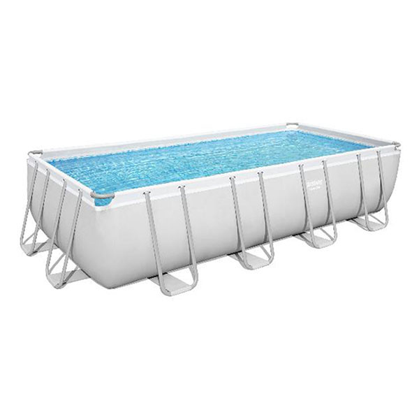 Bestway Zwembad | Bestway | Frame | 488 x 244 x 122 cm (Incl. filterpomp, zwembadtrap, chloordispenser en afdekhoes) 7020024145 K170106310 - 1