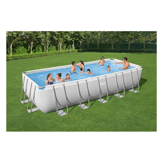 Bestway Zwembad | Bestway | Frame | 640 x 274 x 132 cm (Incl. filterpomp, zwembadtrap, chloordispenser en afdekhoes) 7020024181 K170106312 - 8