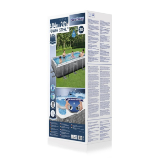 Bestway Zwembad | Bestway | Frame (404 x 201 x 100 cm, Chloordispenser, Rotan) 7020024161 K170115472 - 