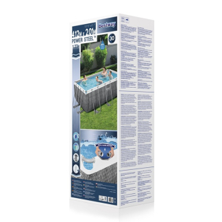 Bestway Zwembad | Bestway | Frame (412 x 201 x 122 cm, Incl. chloordispenser, Rotan) 7020024162 K170115473 - 2
