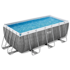 Bestway Zwembad | Bestway | Frame (412 x 201 x 122 cm, Incl. chloordispenser, Rotan) 7020024162 K170115473 - 1