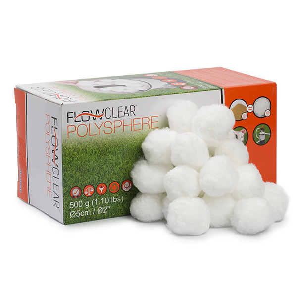 Bestway Zwembad filter bolletjes | Bestway | 500 gram (Polysphere, Recyclebaar) 7025031102 K170115231 - 1