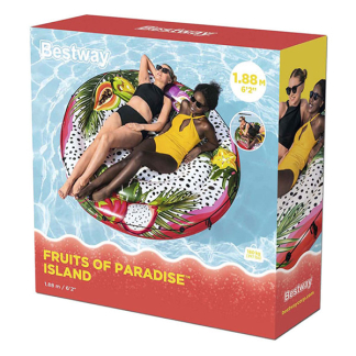 Bestway Zwembad luchtbed | Bestway | Fruiteiland | Ø 173 x 25 cm 43720 K180107800 - 5