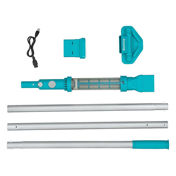 Bestway Zwembad stofzuiger | Bestway | AquaSurge (Oplaadbaar, Telescoopsteel, 0.54 liter) 58649 58771 K180107745 - 5