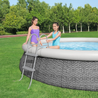 Bestway Zwembadtrap | Bestway | 84 cm (RVS) 7025033059 SBE00131 K170111816 - 4