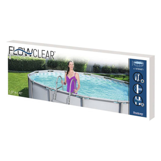 Bestway Zwembadtrap | Bestway (RVS, 107 cm) SBE00040 K170111817 - 3