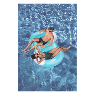 Bestway Zwemband | Bestway | 171 x 105 cm (Met handvaten, rugsteunen en gatenbodem) 43009 K180107794 - 4