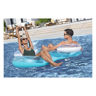 Bestway Zwemband | Bestway | 171 x 105 cm (Met handvaten, rugsteunen en gatenbodem) 43009 K180107794 - 5