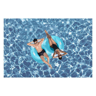 Bestway Zwemband | Bestway | 171 x 105 cm (Met handvaten, rugsteunen en gatenbodem) 43009 K180107794 - 9