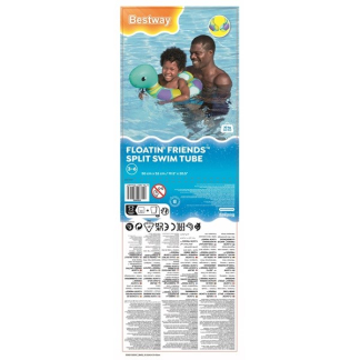 Bestway Zwemband | Bestway | 50 x 52 cm (Schildpad, Met split) 15536112BES K180107493 - 6