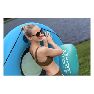 Bestway Zwemband | Bestway | Hydro Force | Ø 106 cm (Met bekerhouder, handvaten, rugsteun en netbodem) 43108 K180107793 - 7