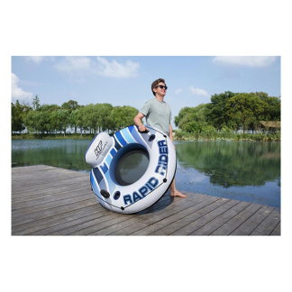 Bestway Zwemband | Bestway | Hydro Force | Ø 122 cm (Met bekerhouders, handvaten, rugsteun en netbodem) 43116 K180107791 - 8