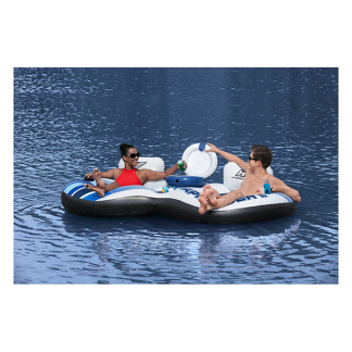 Bestway Zwemband | Bestway | Hydro Force | 240 x 122 cm (Met bekerhouders, handvaten, rugsteunen, netbodem en koeler) 43113 K180107792 - 9