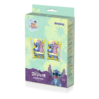 Bestway Zwembandjes | Bestway | 3 - 6 jaar (Max. 30 kg, Stitch en Angel) 9104S K180107775 - 3