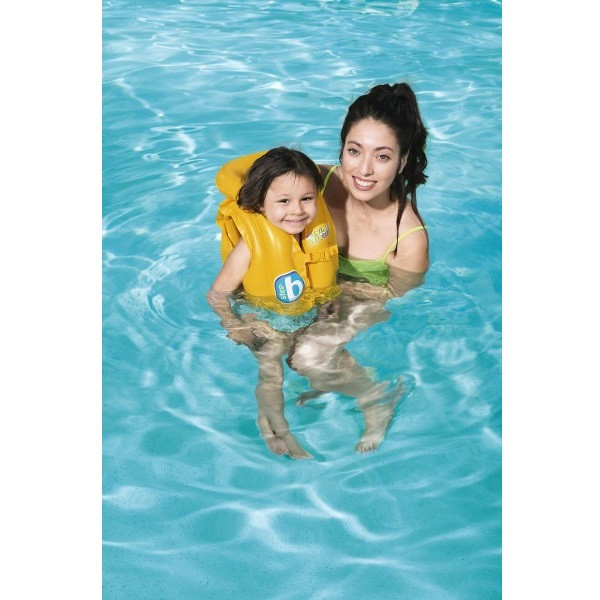 Bestway Zwemvest | Bestway | 3 - 6 jaar (Max. 30 kg, Geel) 15532034BES K180107432 - 5