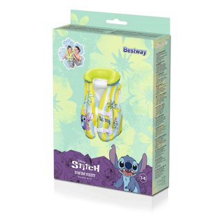 Bestway Zwemvest | Bestway | 3 - 6 jaar (Max. 30 kg, Stitch en Angel) 9104R K180107778 - 6