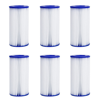 Bestway filter | Type III | Ø 10.6 x 20.3 cm (6 stuks)  V170115219 - 1