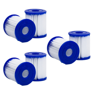 Bestway filter | Type I (6 stuks, Ø 8 x 9 cm)