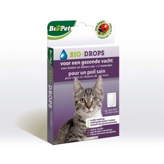 BioPet Verzorgingsdruppels - BioPet (Ecologisch, Kat, 5 pipettes) 15108 K170114023 - 