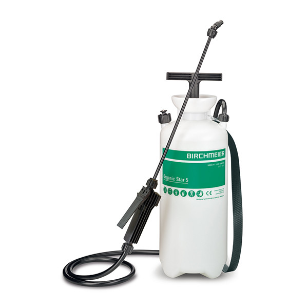 Birchmeier Drukspuit | Birchmeier Organic Star | 5 liter (Max. 3 bar, Zuurbestendig, Schouderband) 11980001 K170505217 - 1
