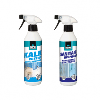 Bison Ontkalker Bison + Badkamerreiniger Bison | Combideal (2 x 500 ml)  K170405213 - 1