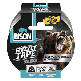 Bison Reparatietape | Bison | 10 meter (Grizzly tape, Waterdicht, Binnen/Buiten) 6311851 K100702525 - 2