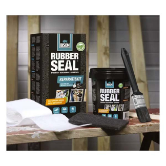 Bison Rubber seal | Bison | Starterskit (Binnen, Buiten, Waterdicht, Overschilderbaar, Elastisch, 750 ml) 6310098 K100702514 - 2