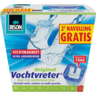 Bison Vochtvreter | Bison | Original (Inclusief 2 vochtmagneten, 450 gram, Ruimtes tot 45 m³, 0.5 liter) 6313238 K170101365 - 2