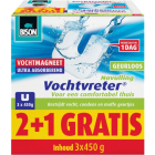 Bison Vochtvreter navulling | Bison | Magneet (Neutraal, 450 gram, 3 stuks) 6314038 K170101370 - 2