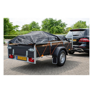 Black & Decker Afdekzeil | BLACK+DECKER | 1.6 x 2.5 meter (140 gr/m2m, Zwart, Waterdicht) 871125223593 K180107528 - 4