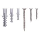 Black & Decker Assortimentsdoos met schroeven | BLACK + DECKER | 249 stuks (Universeel) 871125223828 K100702789 - 2