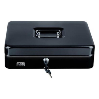 Black & Decker Geldkistje | BLACK+DECKER | 30.5 x 24 x 9 cm (Muntbakje, 2 sleutels) 871125224007 K170404345