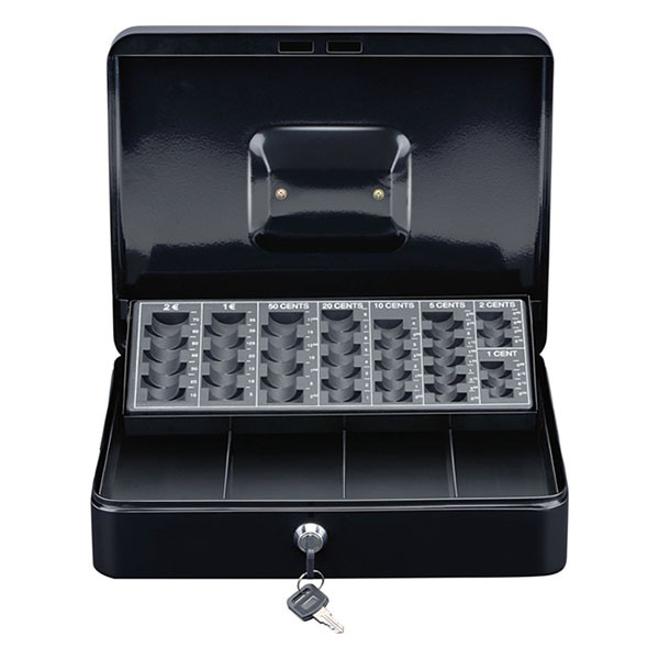 Black & Decker Geldkistje | BLACK+DECKER | 30.5 x 24 x 9 cm (Muntbakje, 2 sleutels) 871125224007 K170404345 - 2