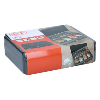 Black & Decker Geldkistje | BLACK+DECKER | 30.5 x 24 x 9 cm (Muntbakje, 2 sleutels) 871125224007 K170404345 - 3