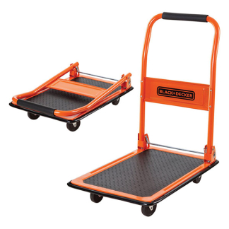 Black & Decker Plateauwagen | BLACK + DECKER | BXWT-H303 (Inklapbaar, Max. 80 kg) 871749663772 K101303027 - 3