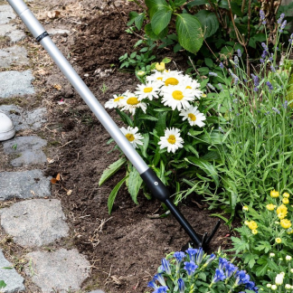 Black & Decker Schoffelhark | BLACK+DECKER | 66 tot 101 cm (3 tanden, Verstelbaar, Geadoniseerd Aluminium) 871125223531 K170116589 - 4