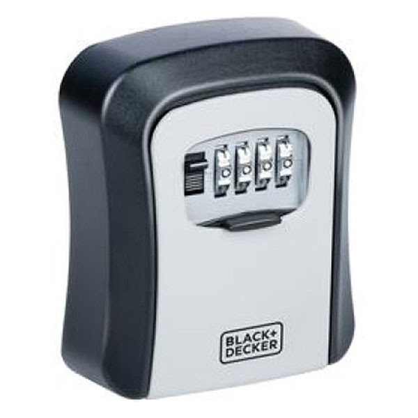 Black & Decker Sleutelkluis | BLACK+DECKER | 12 x 9 x 4 cm (Cijferslot, Staal, Muurmontage) 871125223994 K170404343 - 1