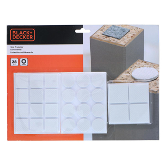 Black & Decker Vilt | BLACK+DECKER | 28 stuks (Diverse vormen en maten, Zelfklevend) 871125223998 K100702832 - 5
