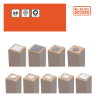 Black & Decker Vilt | BLACK+DECKER | 28 stuks (Diverse vormen en maten, Zelfklevend) 871125223998 K100702832 - 2